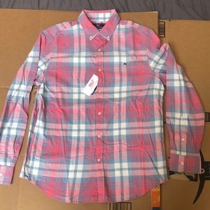 NWT Flannel Whale Shirt by Vineyard Vines